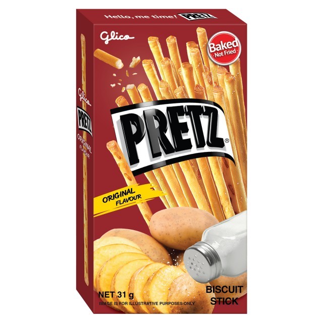 PRETZ Original, Plain Salt, Singapore